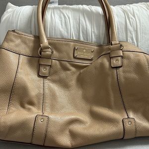 Kate Spade tan shoulder bag